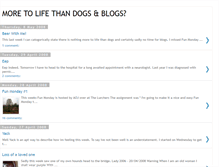 Tablet Screenshot of moretolifethandogsandblogs.blogspot.com