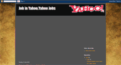 Desktop Screenshot of jobinyahoo.blogspot.com