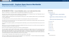 Desktop Screenshot of opensource2u.blogspot.com