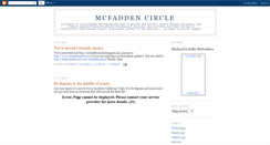 Desktop Screenshot of mcfaddencircle.blogspot.com