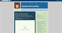 Desktop Screenshot of dependedasopiniaes.blogspot.com