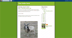 Desktop Screenshot of finefettlefarm.blogspot.com