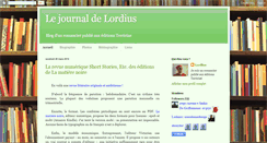 Desktop Screenshot of lordius1er.blogspot.com