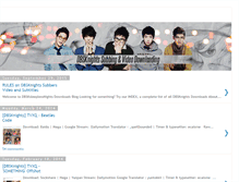 Tablet Screenshot of dbsknightsubbers.blogspot.com