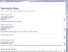 Tablet Screenshot of gamingforglory.blogspot.com
