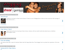 Tablet Screenshot of bloggingsheargenius.blogspot.com