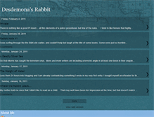 Tablet Screenshot of desdemonas-rabbit.blogspot.com