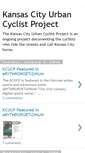 Mobile Screenshot of kansascityurbancyclistproject.blogspot.com