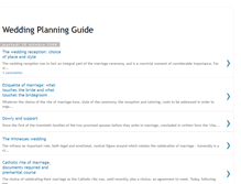 Tablet Screenshot of planning-wedding-guide.blogspot.com