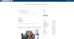 Desktop Screenshot of blogdodavicosta.blogspot.com