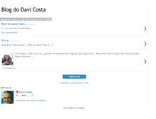 Tablet Screenshot of blogdodavicosta.blogspot.com