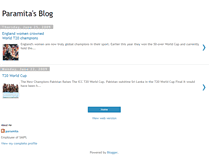 Tablet Screenshot of paramitasblog.blogspot.com