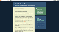 Desktop Screenshot of namineni.blogspot.com