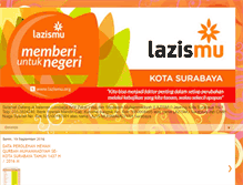 Tablet Screenshot of lazismusurabaya.blogspot.com