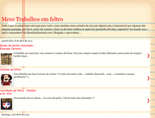 Tablet Screenshot of meustrabalhosemfeltroecompanhia.blogspot.com