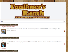 Tablet Screenshot of faulknersranch.blogspot.com