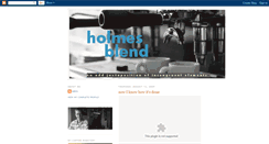 Desktop Screenshot of holmesblend.blogspot.com