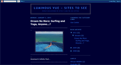 Desktop Screenshot of luminousvue-sitestosee.blogspot.com