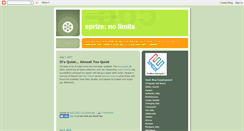 Desktop Screenshot of eprizenolimits.blogspot.com