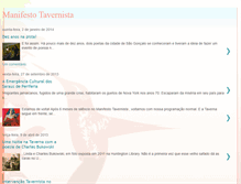 Tablet Screenshot of manifestotavernista.blogspot.com