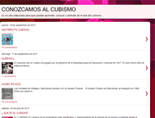 Tablet Screenshot of cubiarte.blogspot.com