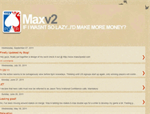 Tablet Screenshot of maxv2.blogspot.com