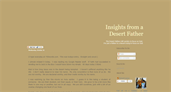 Desktop Screenshot of desertfather.blogspot.com