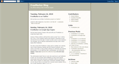Desktop Screenshot of freemarker.blogspot.com