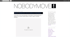 Desktop Screenshot of nobodymoves.blogspot.com