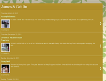 Tablet Screenshot of caitlin-james.blogspot.com