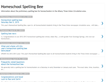 Tablet Screenshot of homeschoolbee.blogspot.com