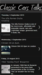 Mobile Screenshot of classic-cars-talks.blogspot.com