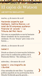 Mobile Screenshot of elcajondewatson.blogspot.com