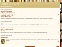 Tablet Screenshot of elcajondewatson.blogspot.com