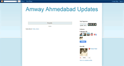 Desktop Screenshot of amway-ahmedabad.blogspot.com