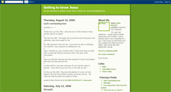 Desktop Screenshot of getting2knowjesus.blogspot.com