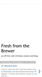 Mobile Screenshot of freshfromthebrewer.blogspot.com