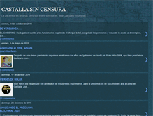 Tablet Screenshot of castallasincensura.blogspot.com