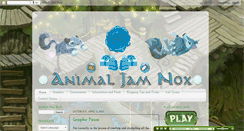 Desktop Screenshot of animaljamnox.blogspot.com