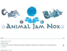 Tablet Screenshot of animaljamnox.blogspot.com