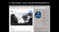 Desktop Screenshot of izreloaded.blogspot.com