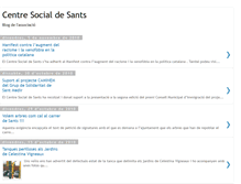 Tablet Screenshot of centresocialdesants.blogspot.com