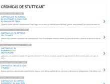 Tablet Screenshot of cronicas-de-stuttgart.blogspot.com