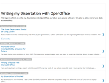 Tablet Screenshot of dissertationwithopenoffice.blogspot.com