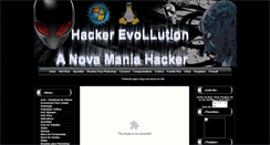 Desktop Screenshot of hacker-evollution1.blogspot.com