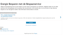 Tablet Screenshot of bespaarservice.blogspot.com