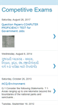 Mobile Screenshot of competitiexams.blogspot.com