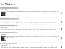 Tablet Screenshot of lifewithliver.blogspot.com