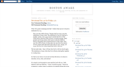 Desktop Screenshot of bostonawake.blogspot.com