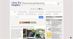 Desktop Screenshot of crearempleo.blogspot.com